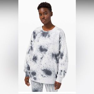 lululemon Perfectly Oversized Crew *Marble Dye